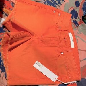 Joe’s Jeans coral shorts size 14 girls